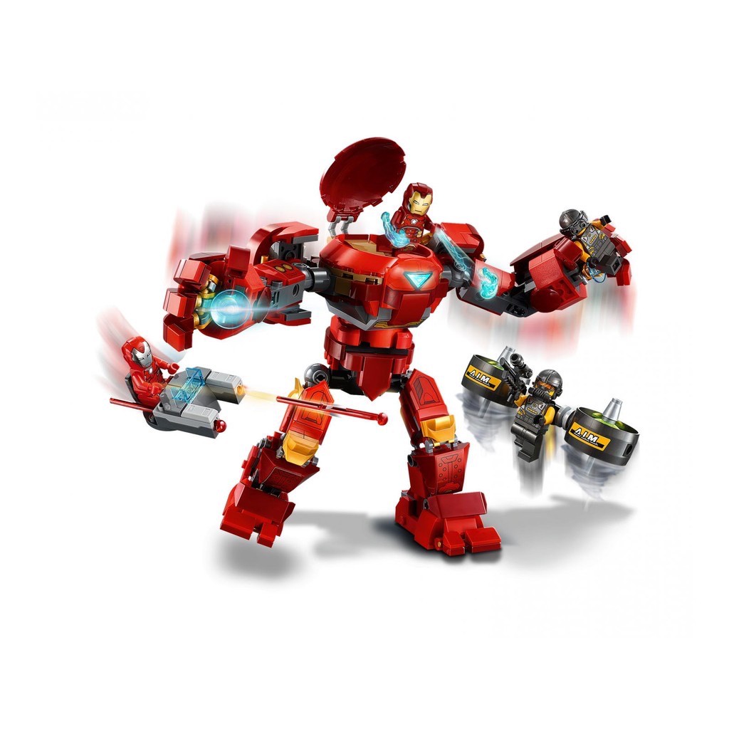 Lego avengers hulkbuster vs aim agent hotsell