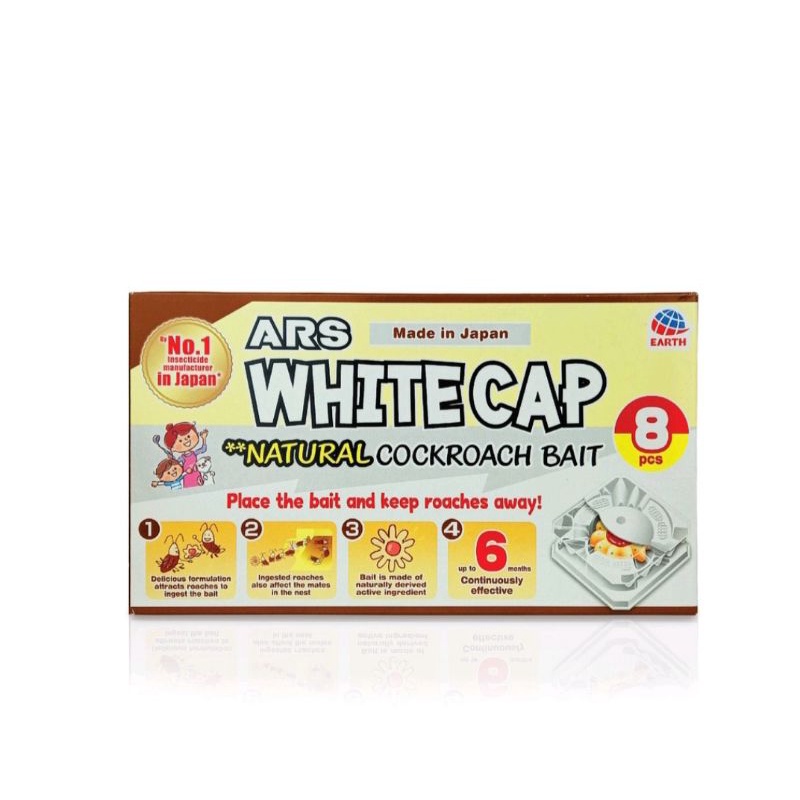 ARS White Cap Natural Cockroach Bait | Shopee Malaysia