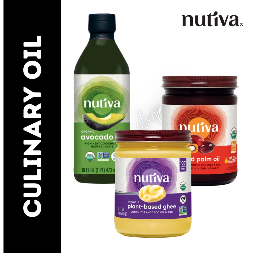 Nutiva Organic PlantBased Ghee / Red Palm Oil / Avocado Oil Shopee