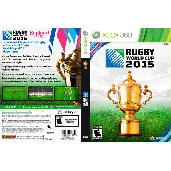 Xbox 360 Rugby World Cup 2015 (FOR MOD CONSOLE) | Shopee Malaysia