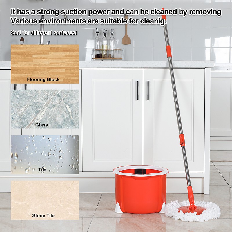 Mop Lantai / Single Bucket Spin i,Easy Magic Mop Powerful cleaning Mop
