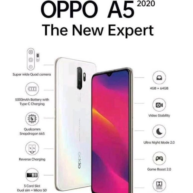 OPPO A5(2020) (3GB RAM 64GB ROM)