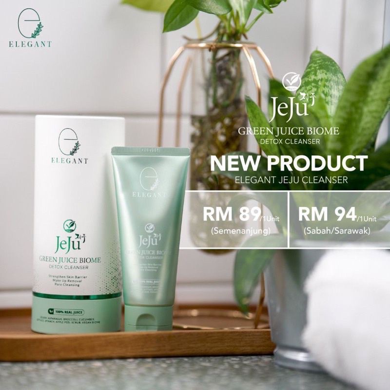 🔥READYSTOCK🔥 ELEGANT JEJU CLEANSER BY ELEGANT COSMETICS / ELEGANT