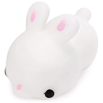 Mini Cartoon Rabbit TPR Jumbo Squishy Toy (WHITE) | Shopee Malaysia