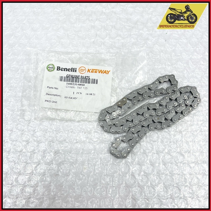 [100% ORI] RFS150 RFS TIMING CHAIN RANTAI KECEK ORIGINAL BENELLI ...