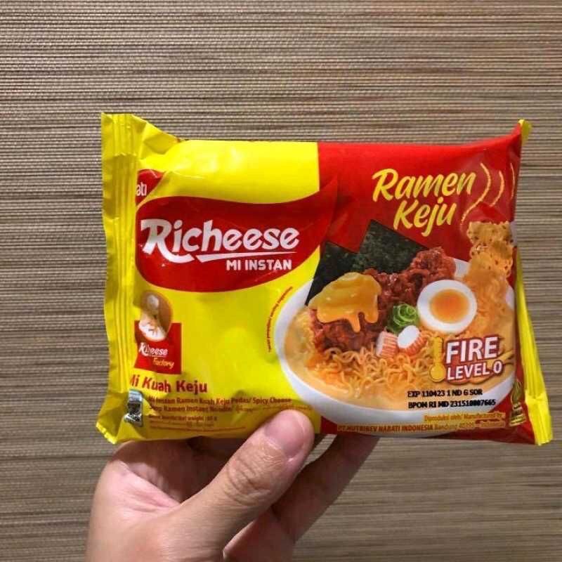 Ramen RICHEESE LEVEL Sauce Noodles 0 ️READY ️ | Shopee Malaysia