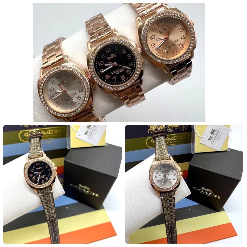 Coach watch sale case