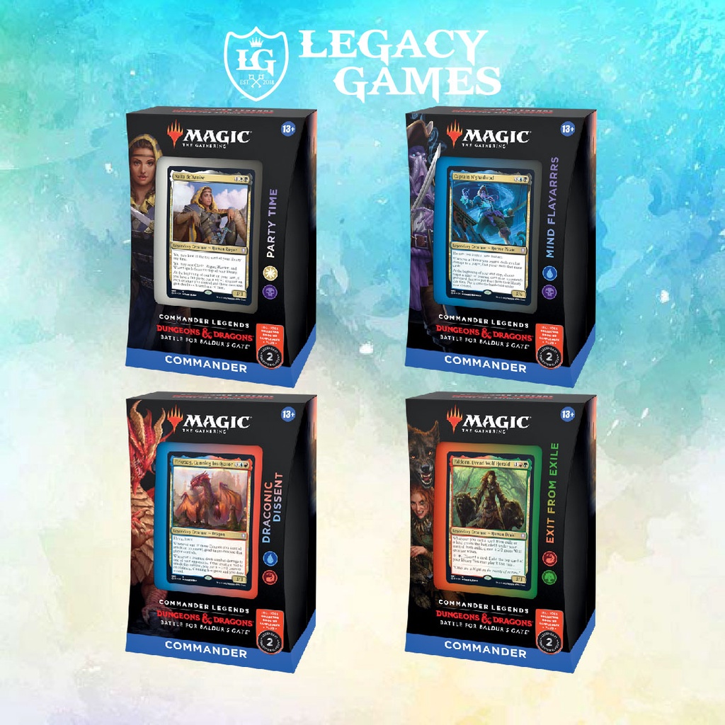 MTG Commander Legends Battle for Baldur's Gate Commander Deck | Shopee  Malaysia
