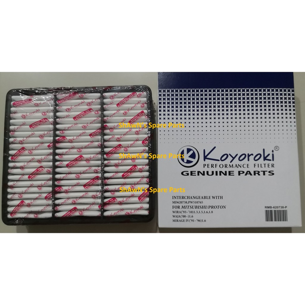 Air Filter for Proton Wira Injection VDO Wira 1.6 Waja MMC KOYOROKI