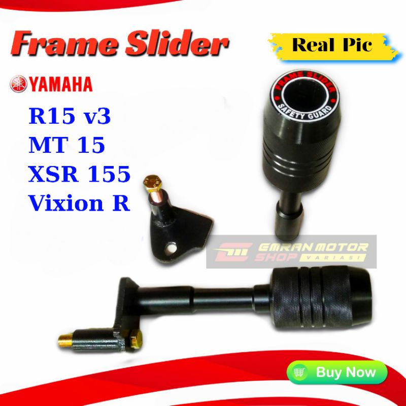 Frame Slider R15 v3 mt15 XSR 155 Vixion R r15v3 xsr155 vixionr Shopee