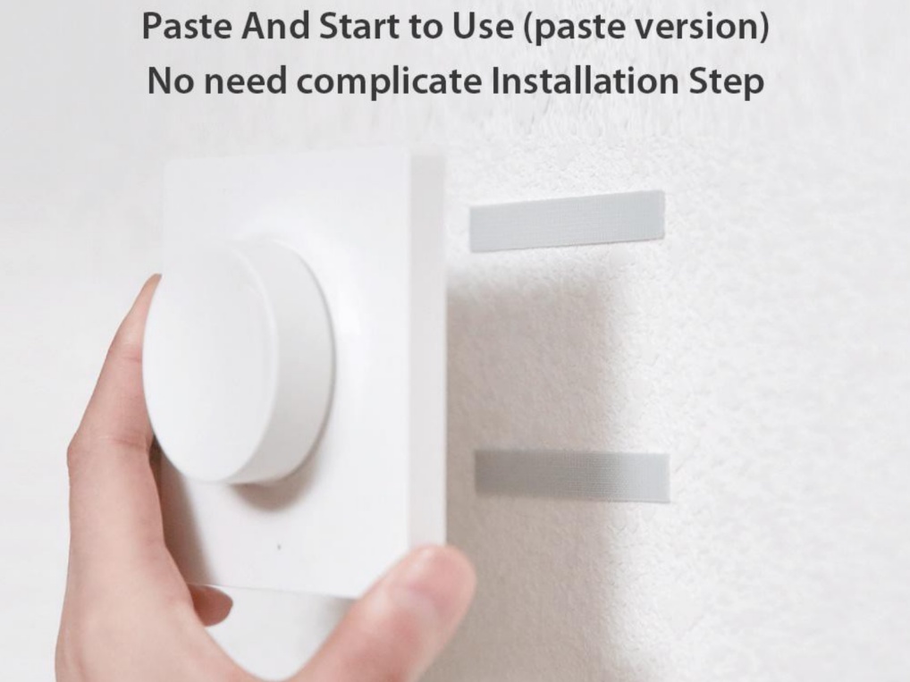 Yeelight 5 in 1 Control Smart Dimmer Switch Stick-On Version Wireless ...