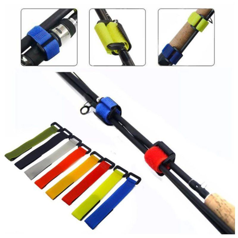 Pengikat Rod Pancing Fishing Rods Belt Adjustable Rod Straps Fishing ...