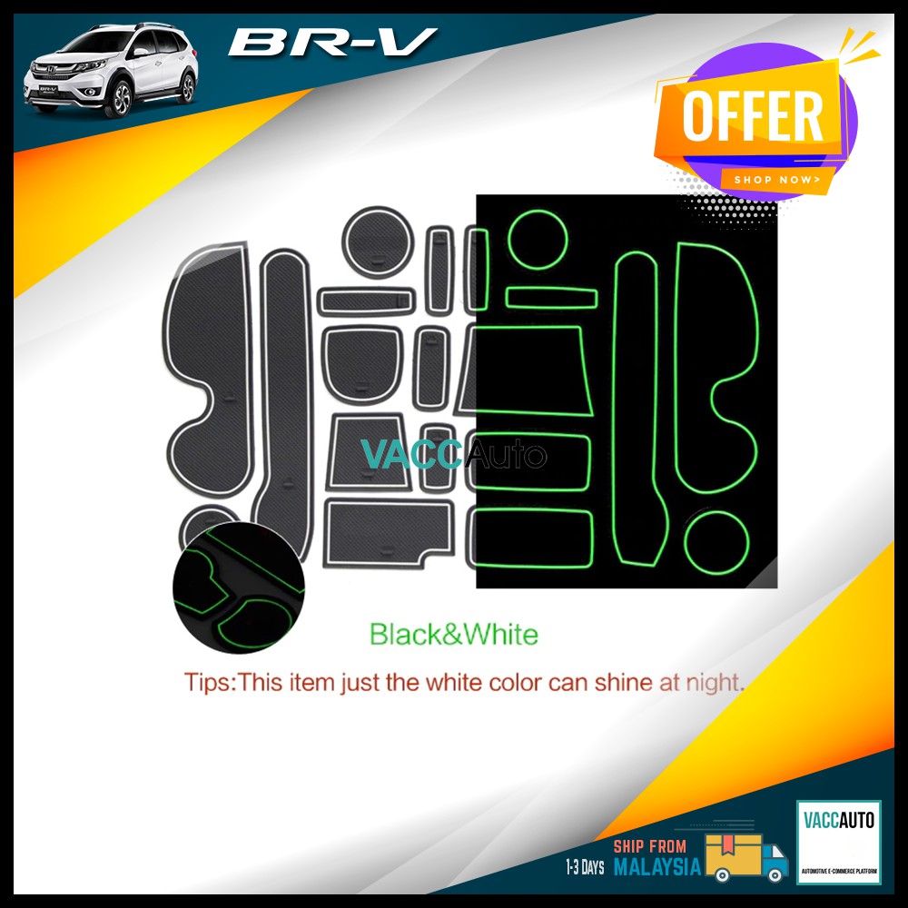 YANXS Car Door Slot Pad For MG HS, Interior Door Dust-Proof Non