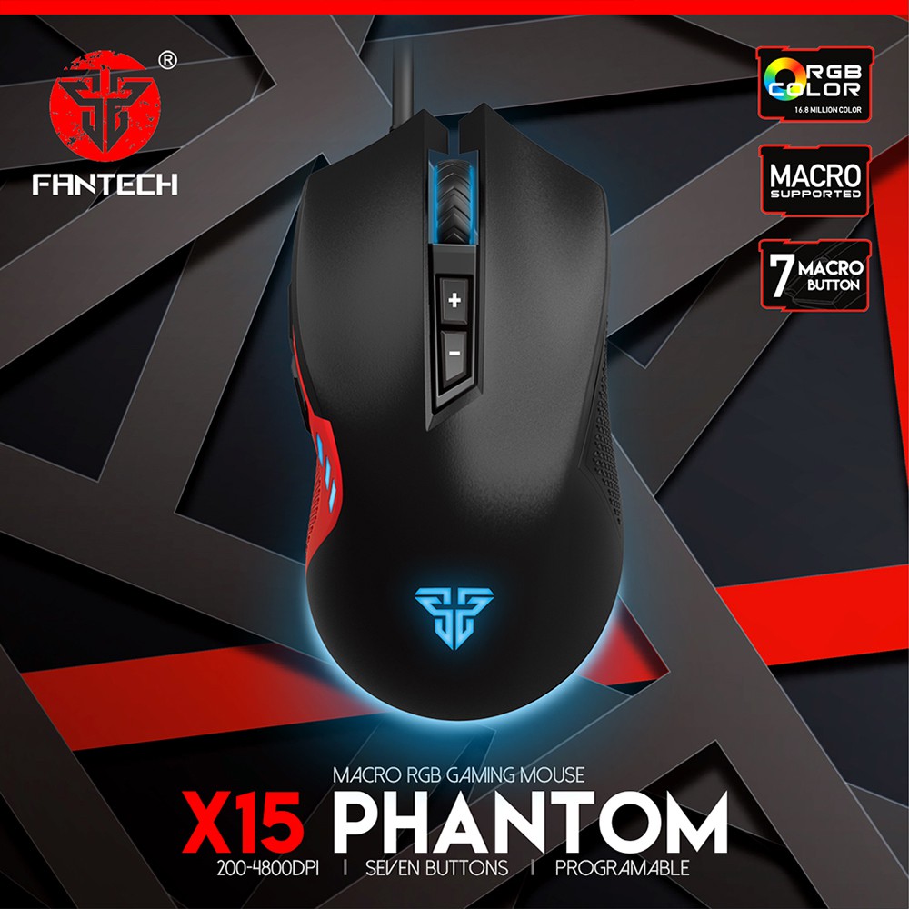 FANTECH X15 PHANTOM GAMING MOUSE | Shopee Malaysia