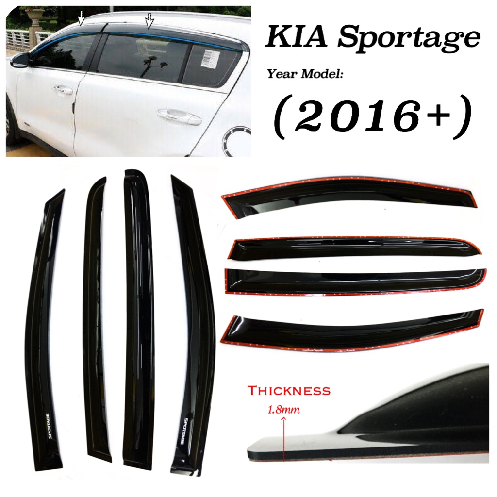 Fits Kia Sportage 2016-2021 Premium Wiper Blades Full Replacement HSF261611O | UK