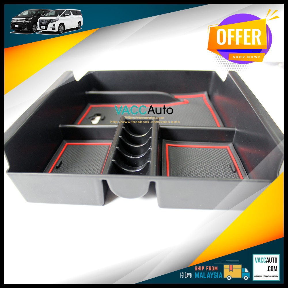 Toyota Vellfire / Alphard 30 Series Center Storage Box / Coin Box ...