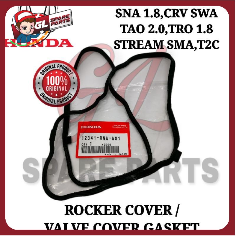 VALVE COVER GASKET (ORI) COMPATIBLE WITH HONDA CIVIC SNA 1.8,CRV SWA ...