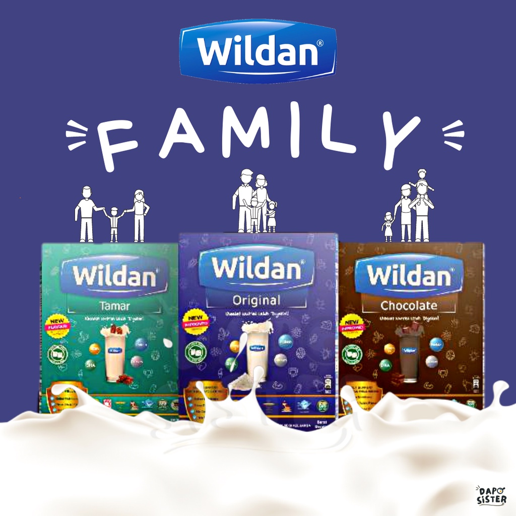 WILDAN FAMILY SUSU KAMBING PELBAGAI PERISA UNTUK SEISI KELUARGA ...