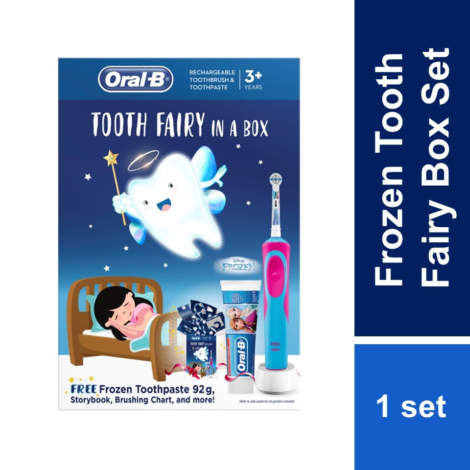 Limited Edition Oral-B Electric Toothbrush Disney Frozen Tooth Fairy ...