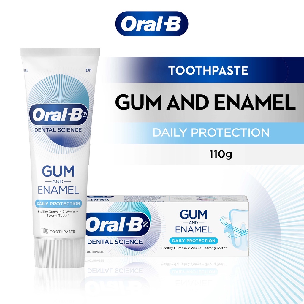 OralB Gum & Enamel Daily Protection Toothpaste (110g) Shopee Malaysia