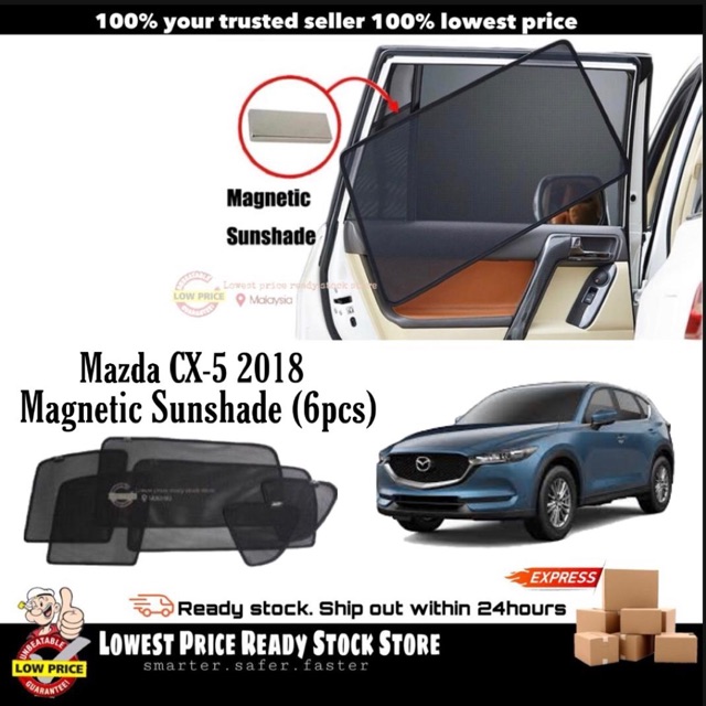 Sun Shade Mazda CX5 / CX5 20182021 (6pcs) Shopee Malaysia