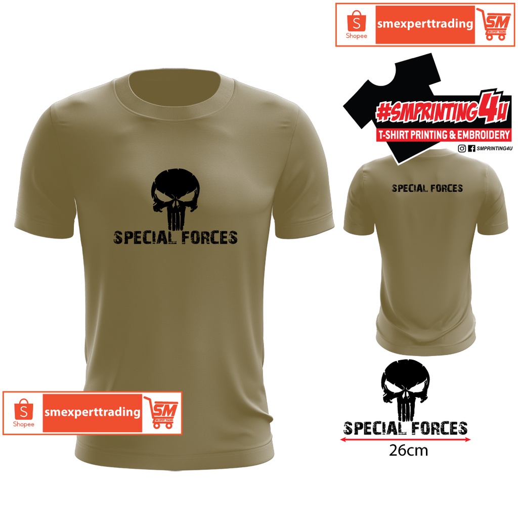 SM 120 Army Style T-Shirt Design Special Force Material Microfiber ...