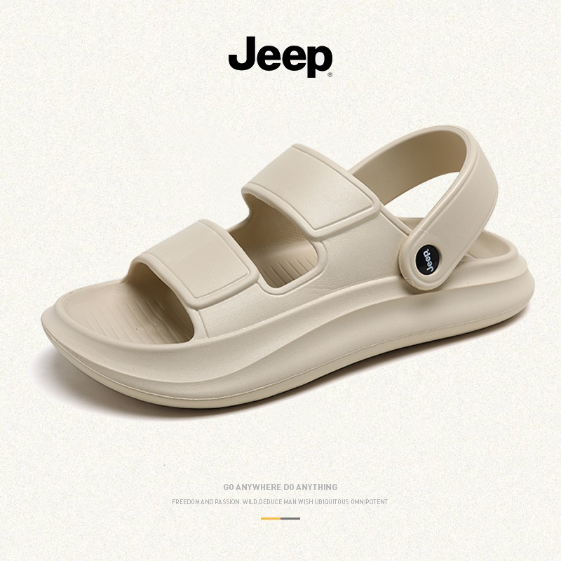 jeep Sandals Men Summer Sports Leisure TwoWear Trendy Outer Wear Anti