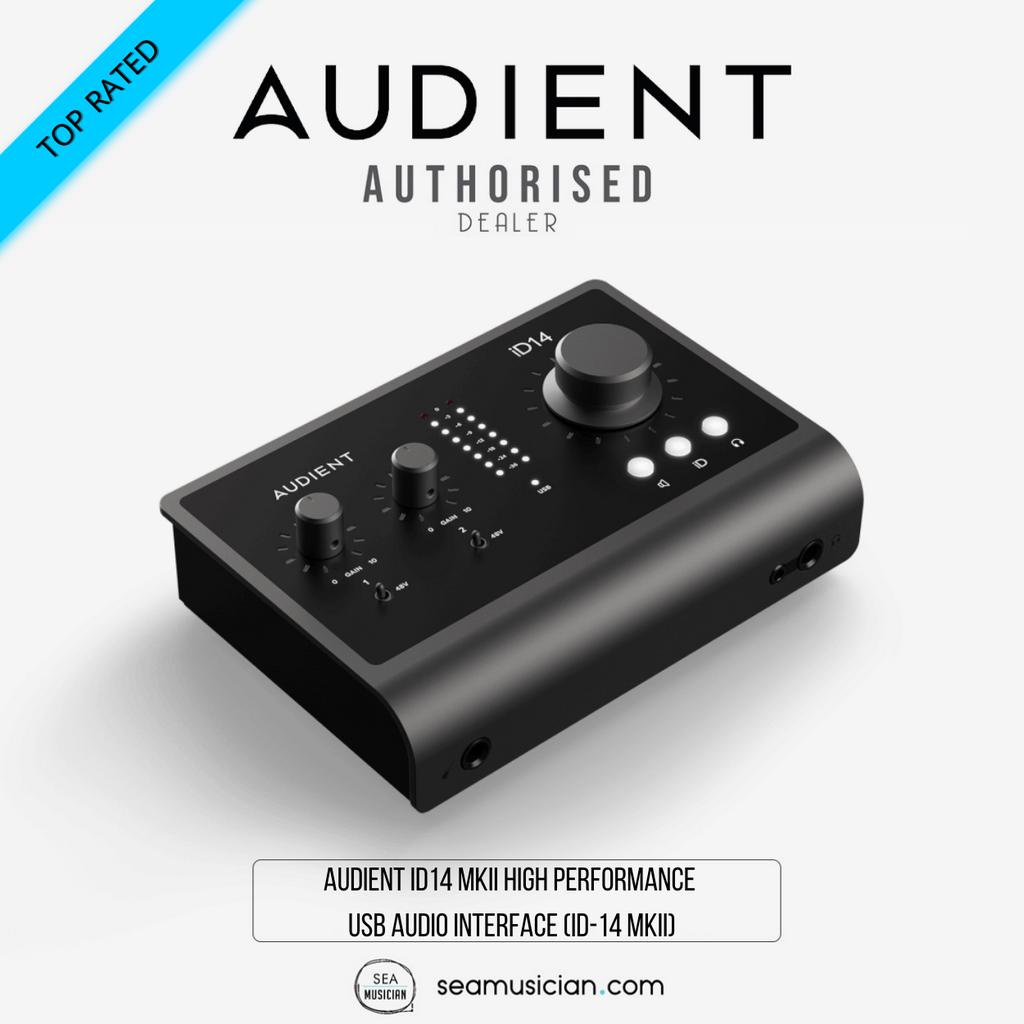 AUDIENT ID14 MKII HIGH PERFORMANCE USB AUDIO INTERFACE (ID-14 MK2/ ID ...