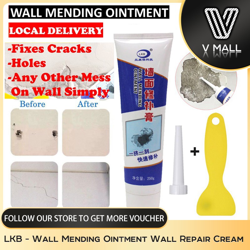 Wall Repair Paste Home Wall Crack Repair Cream Set Mending Agent w