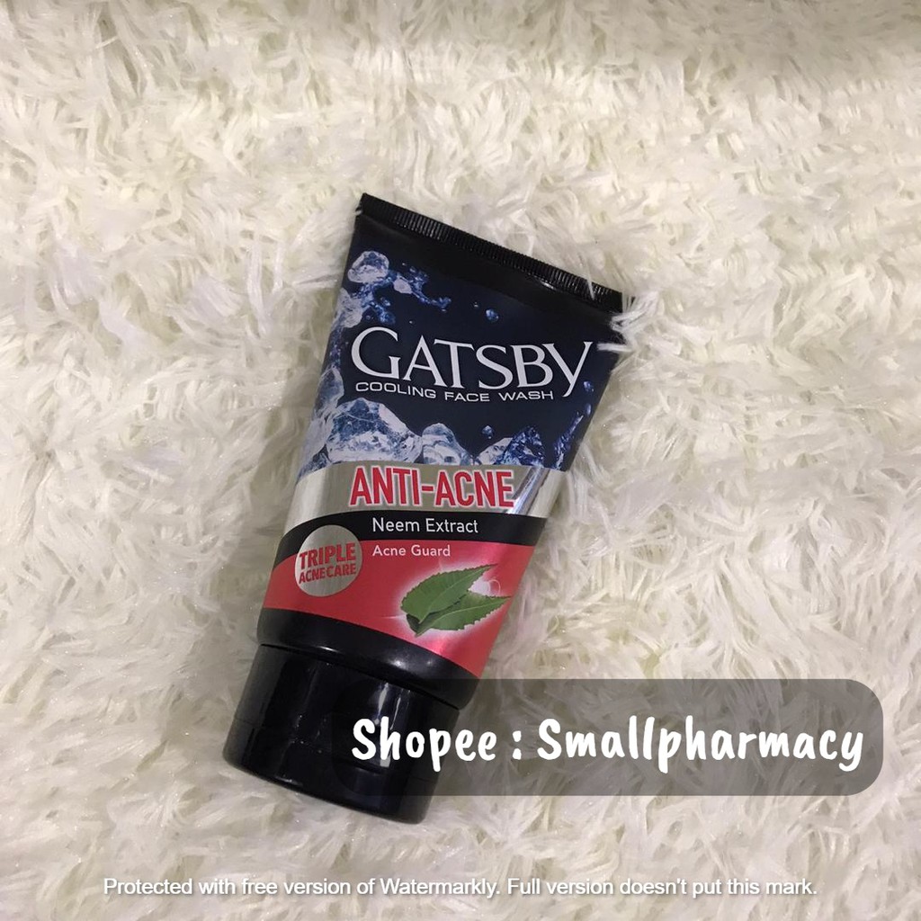 Gatsby Men Face / Facial Wash (AntiAcne / Ice Freeze / Clear Whitening