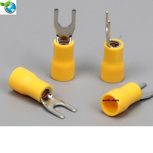 Insulated Fork Terminal Lug SV SERIES 10PCS/PACK Shopee Malaysia