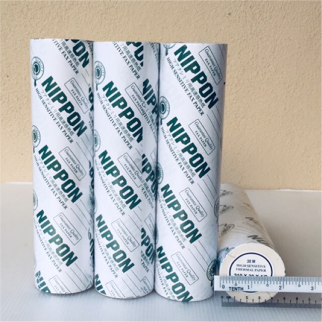 30m Full Length High Sensitive Thermal Fax Paper Roll | Shopee Malaysia