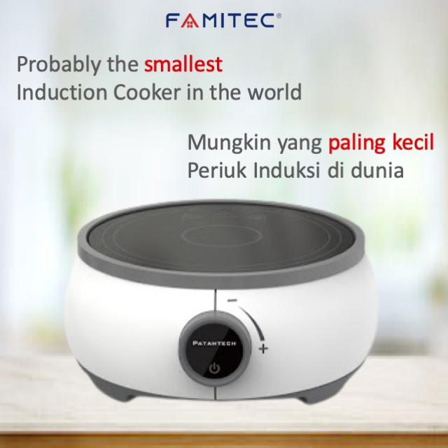 FAMITEC MARS Mini Induction Cooker Probably the Smallest Induction