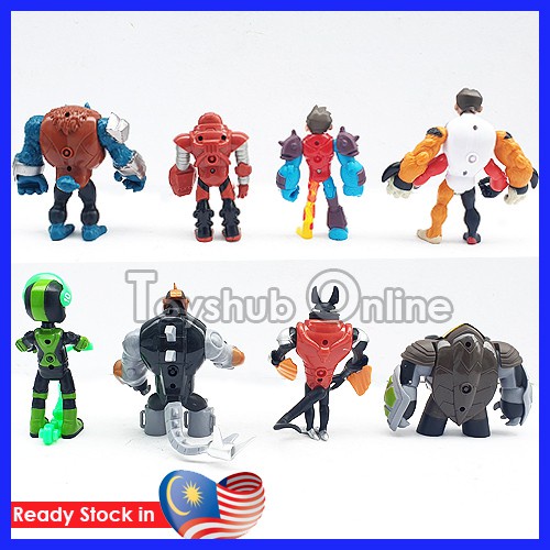 Ben 10 Omni-Kix Rustbuggy Ben Armor Jetray Armor Humungousaur Armor ...