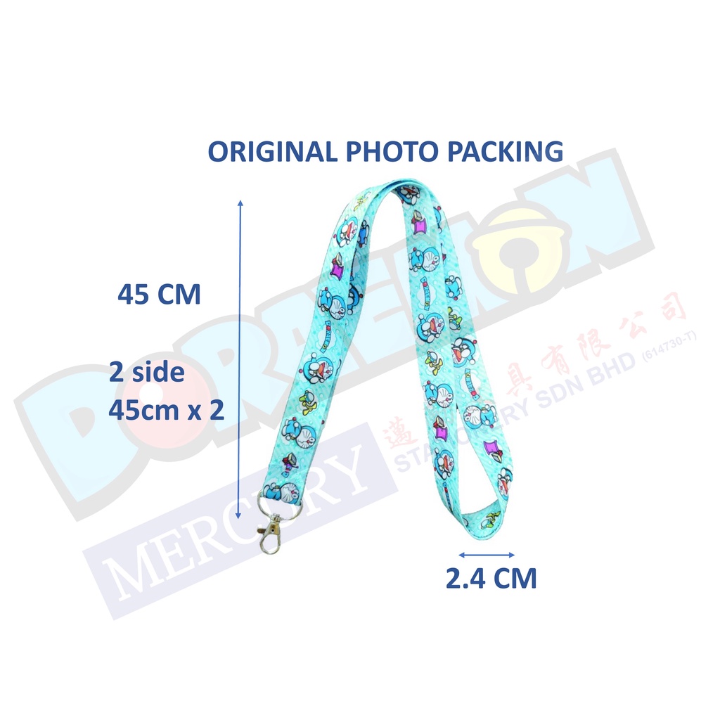 [ORIGINAL LICENSE] DORAEMON LANYARD LONG D10 DH81211023 Shopee Malaysia