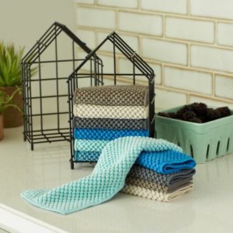 Norwex counter cloth and house top set