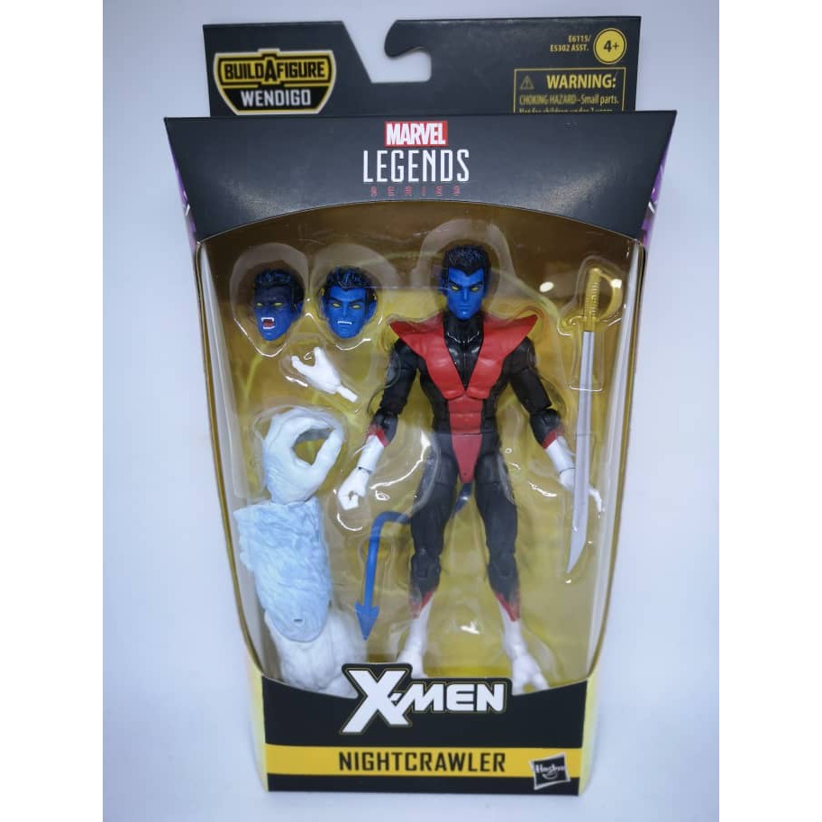 Marvel Legends Nightcrawler (Wendigo Wave) | Shopee Malaysia