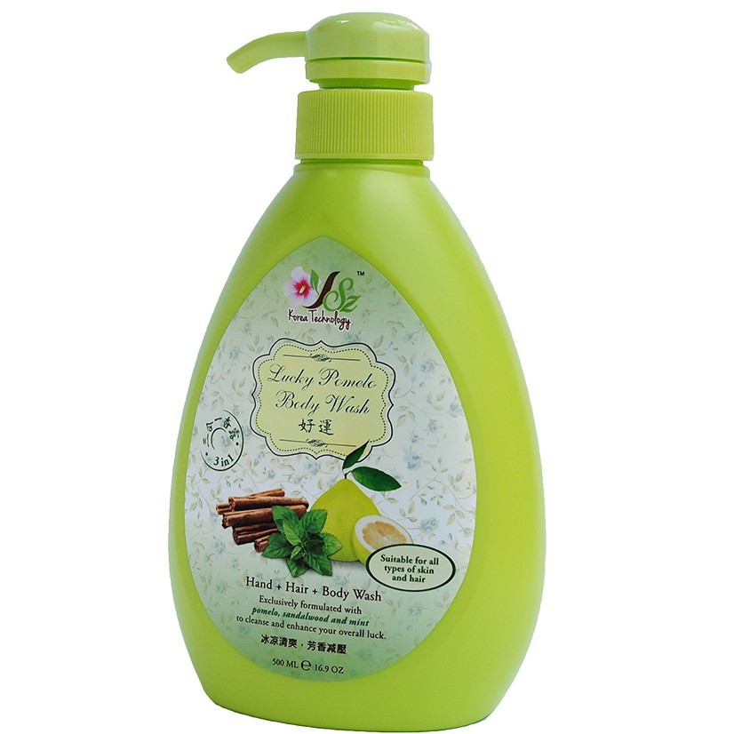 Korea Technology Lucky Pomelo Body Wash (500ml) Exp 5/25 Shopee Malaysia