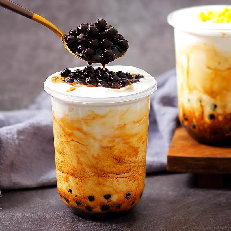 HALAL Black Tapioca Pearl, Boba Pearl, Bubble Tea Pearl 黑珍珠粉圆 (1kg