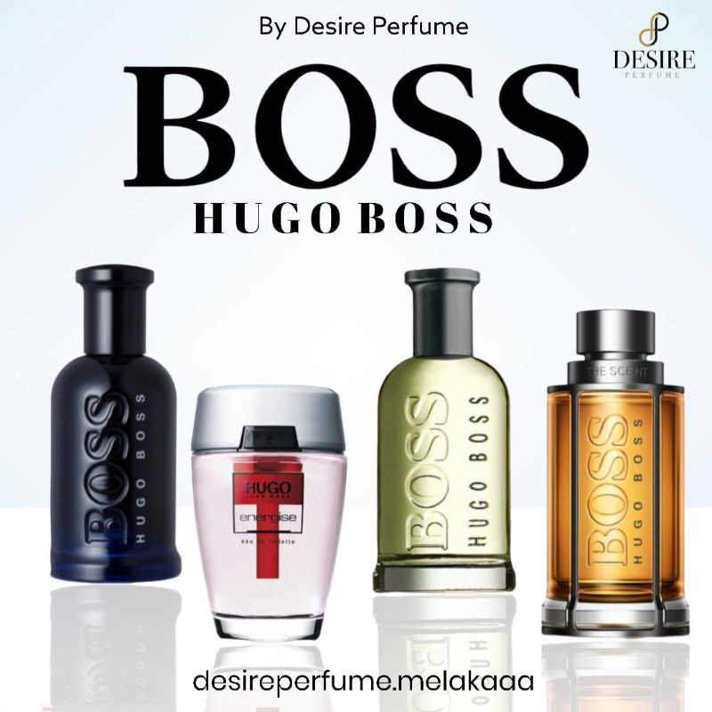 DESIRE PERFUME HUGO BOSS FOR HIM chat seller before place order Shopee Malaysia