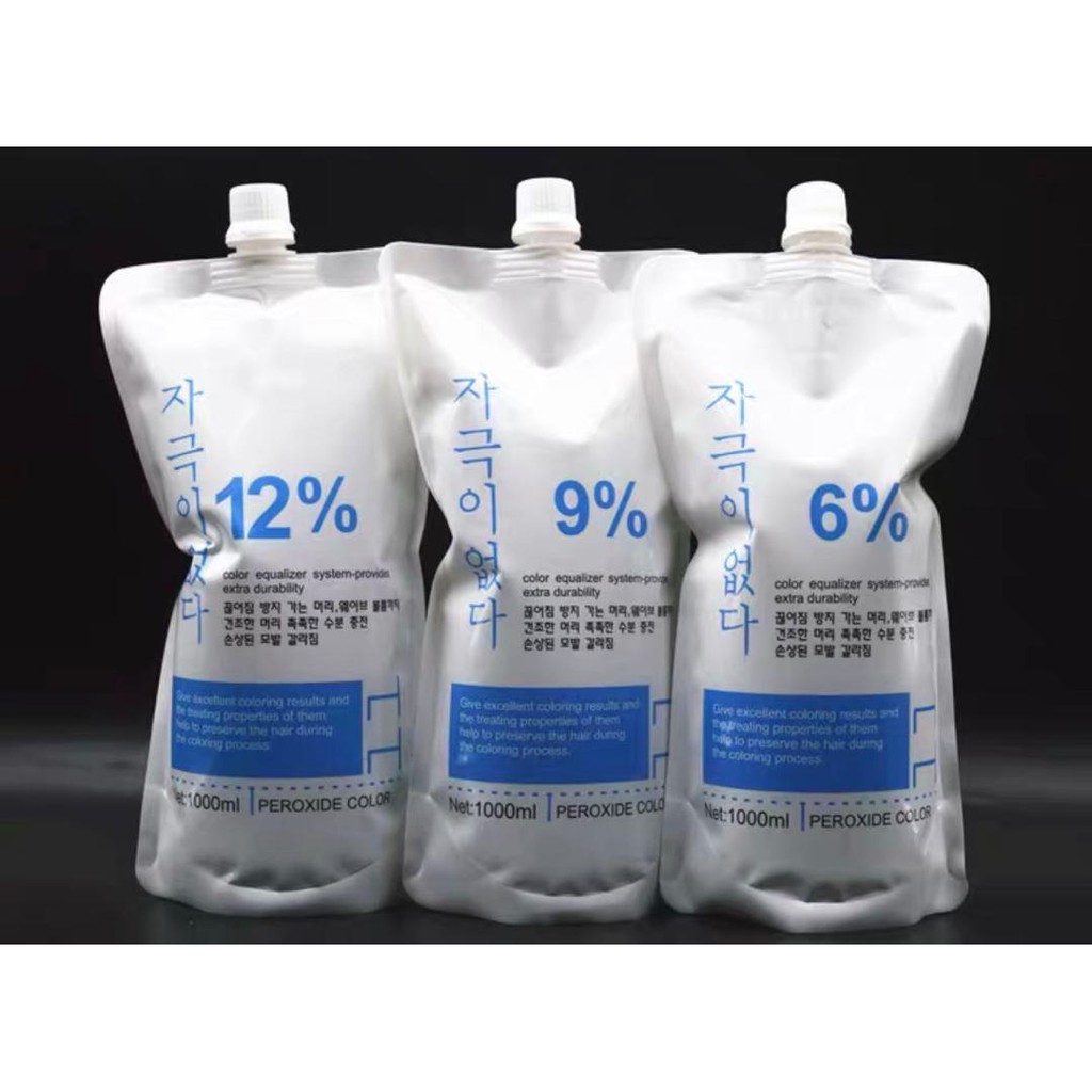 Developer / Peroxide 6%,9%,12% (1000ML) OXYDANT KOREA | Shopee Malaysia