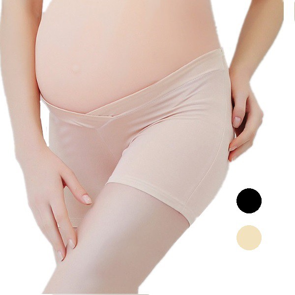 READY STOCK] U-Shaped Low Waist Maternity Inner Pants Women Pregnant  Underwear 孕妇安全裤 MP002