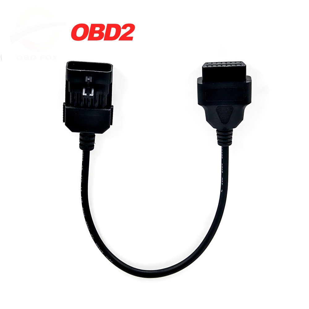 for Opel 10Pin To 16Pin OBD2 Car Extension Diagnostic tool connector ...