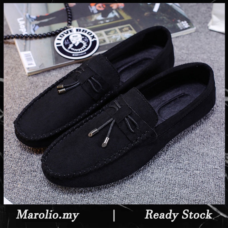 【Ready Stock】Men's casual shoes, boat shoes, loafersKasual Kasut Lelaki ...