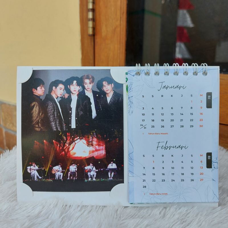 Day6 2024 Desk Calendar (CUSTOM Can) | Shopee Malaysia