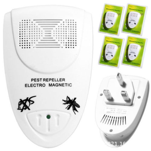 In Stock Ultrasonic Electronic Insect Repellent Pest Repellent UK/EU/US ...