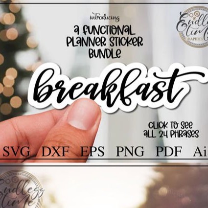 Printable Functional Planner Stickers Vector Bundle | Shopee Malaysia
