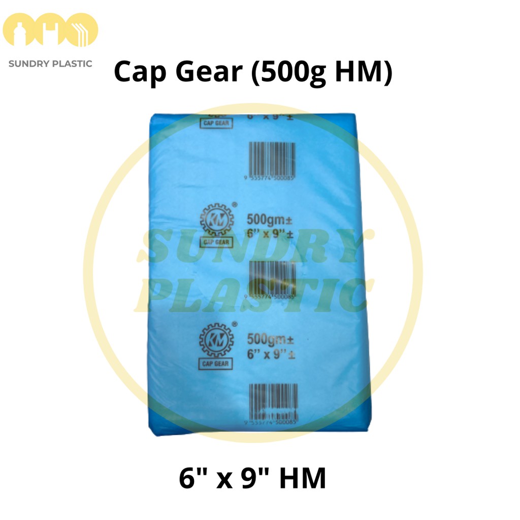 300g 500g Cap Gear Plastic Bag Hm Plastik Beg Hm Clear Plastic Bag Tapau Plastic Bag Beg 7337