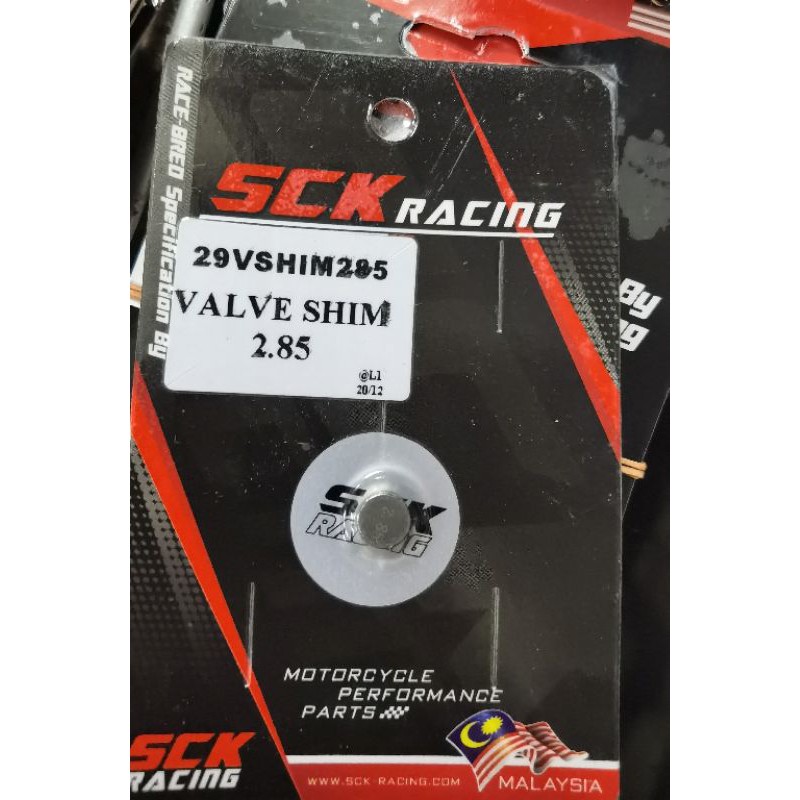Valve Shim Rs150 2.85 Sck racing | Shopee Malaysia