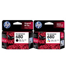 HP INK 680 Black/Color/COMBO(1 Black and 1 Color) 680Ink Printer 2135/2676/3656/3775/3776/3777/3835. HP680 HP 680 680ink